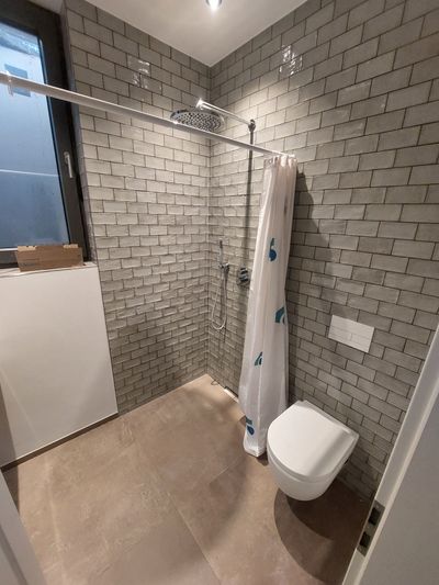 Gästebad in Einliegerwohnung – Fliesenarbeiten Fliesen Knöll